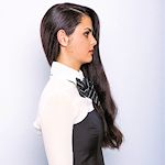 Frisurensommer 2015:<br>Haarverlängerung mit Echthaartressen aus indischem Echthaar